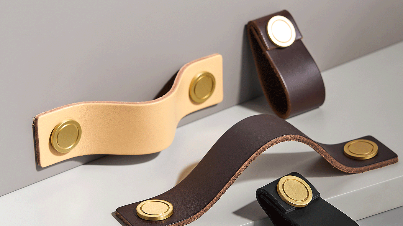 Griff 1045-B | Leder | Schwarz