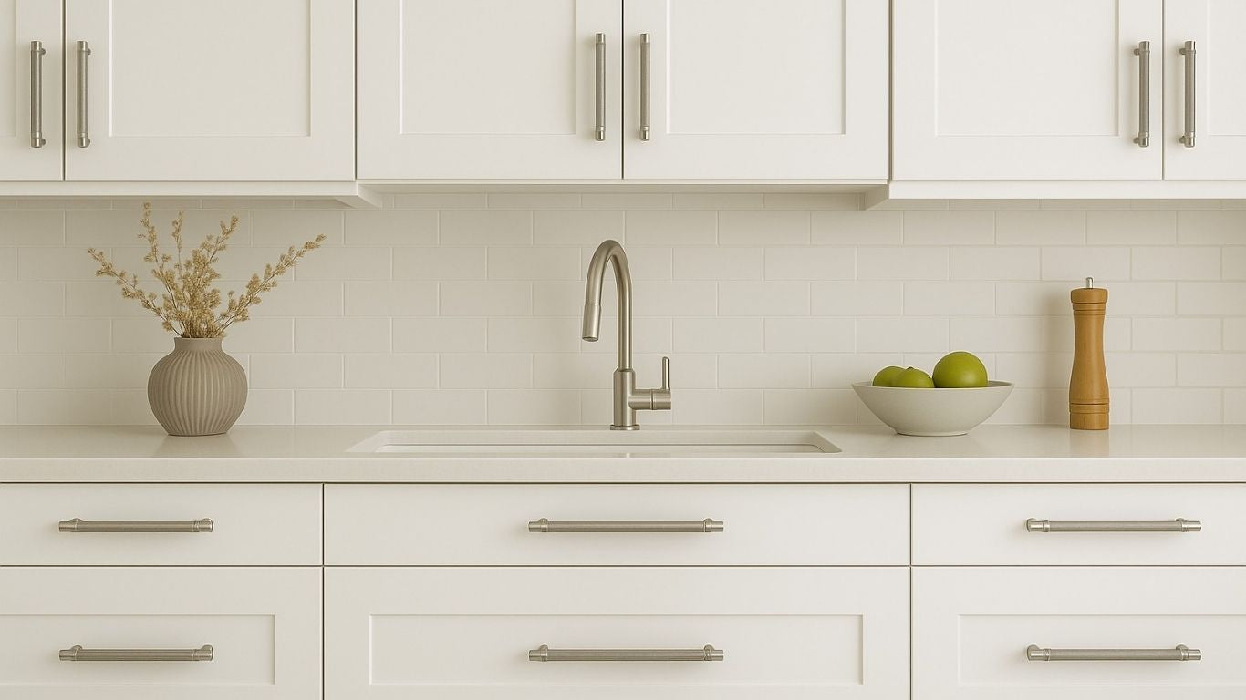 Handtag 3100 | Räfflat | Nickel