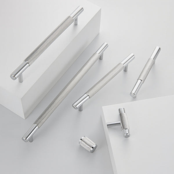 Handtag 3146 | Räfflat | Krom