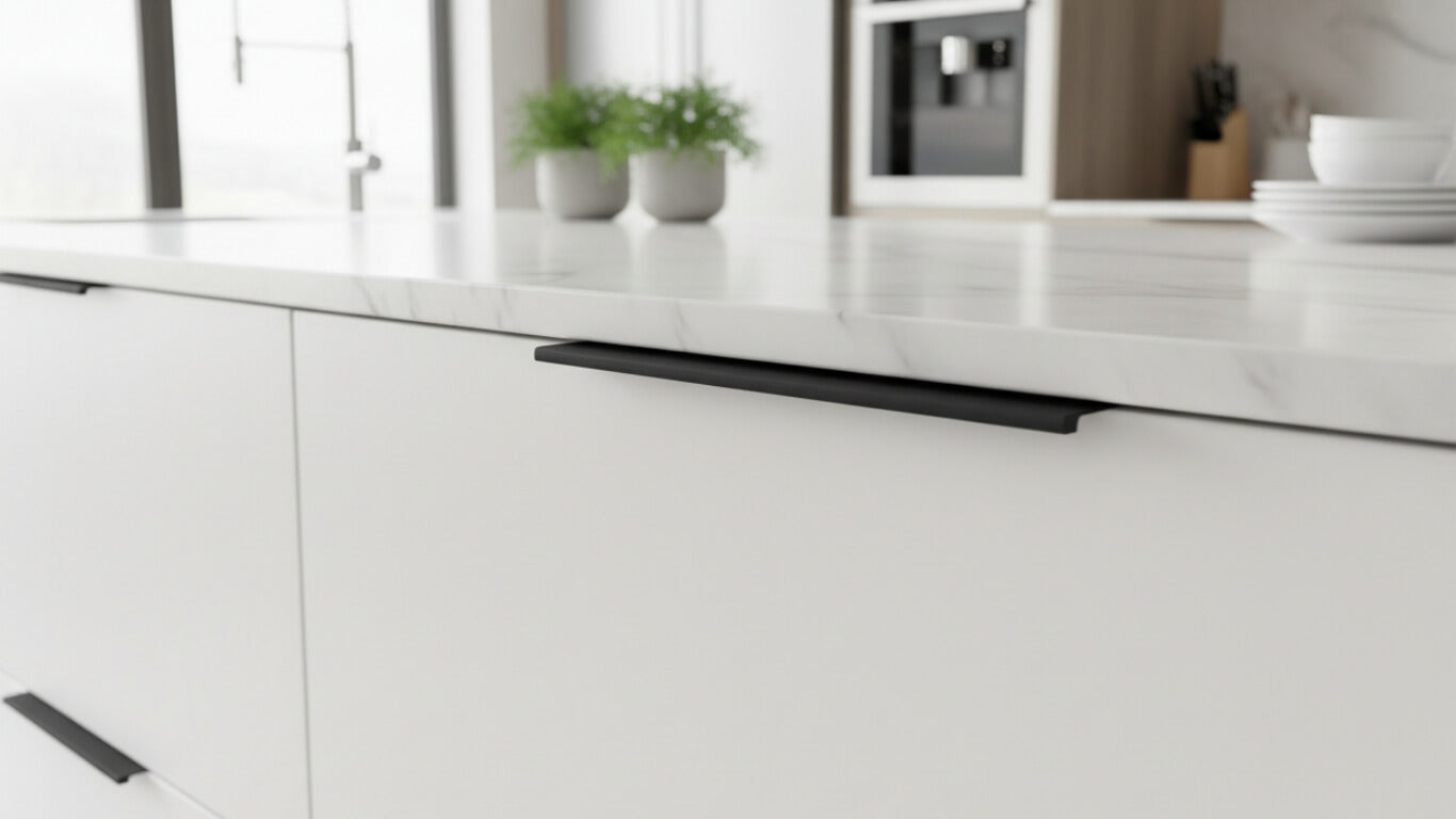 Maniglia CH100 | Profilo | Nero