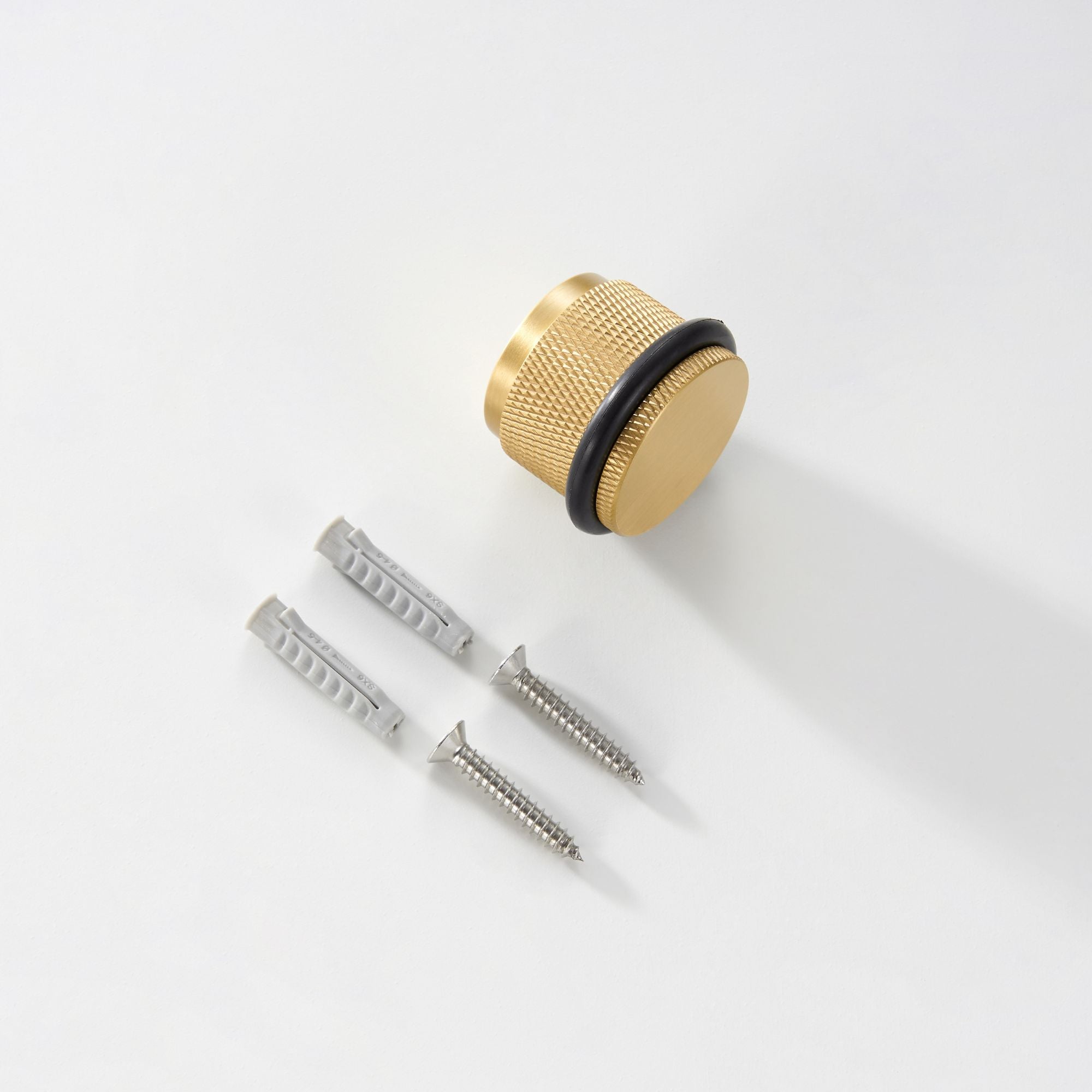 Dörrstopp ds001 i mässing - detalj