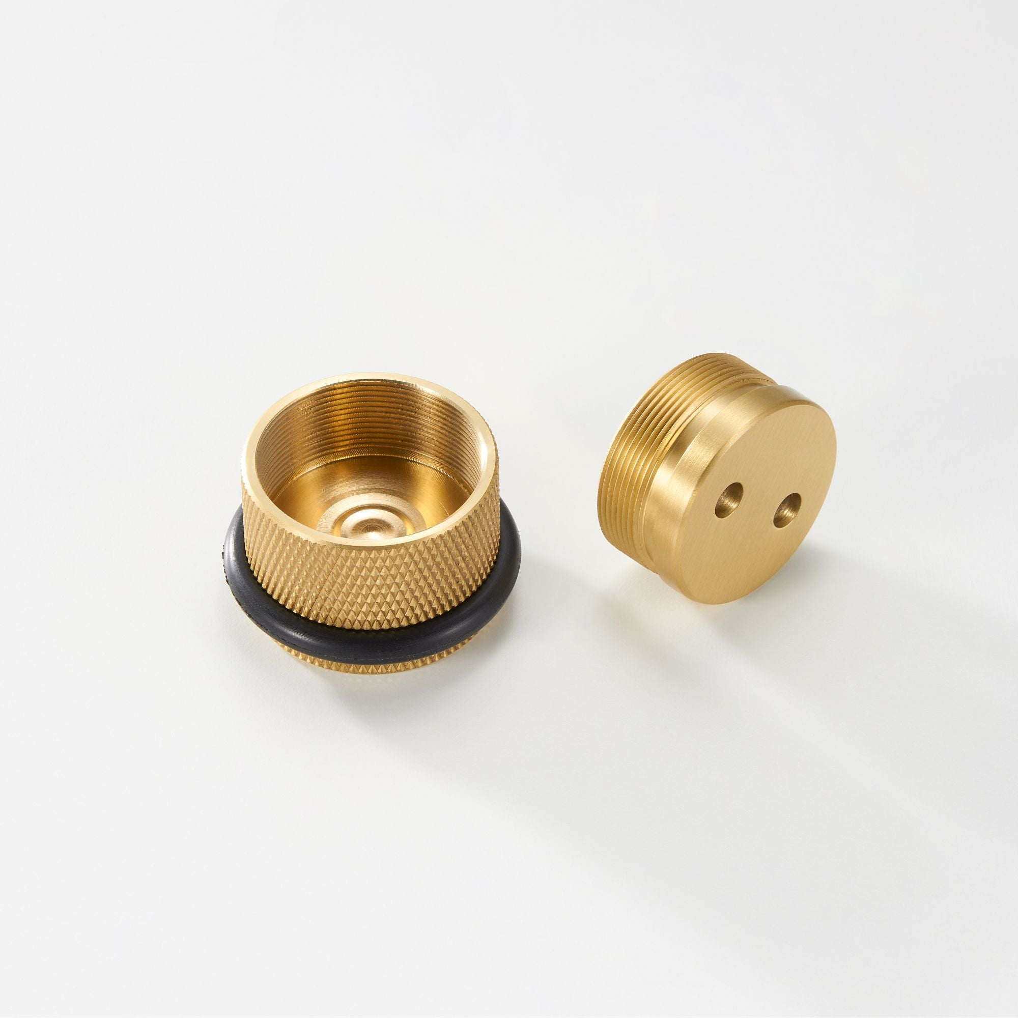 Dörrstopp ds001 i mässing - detalj