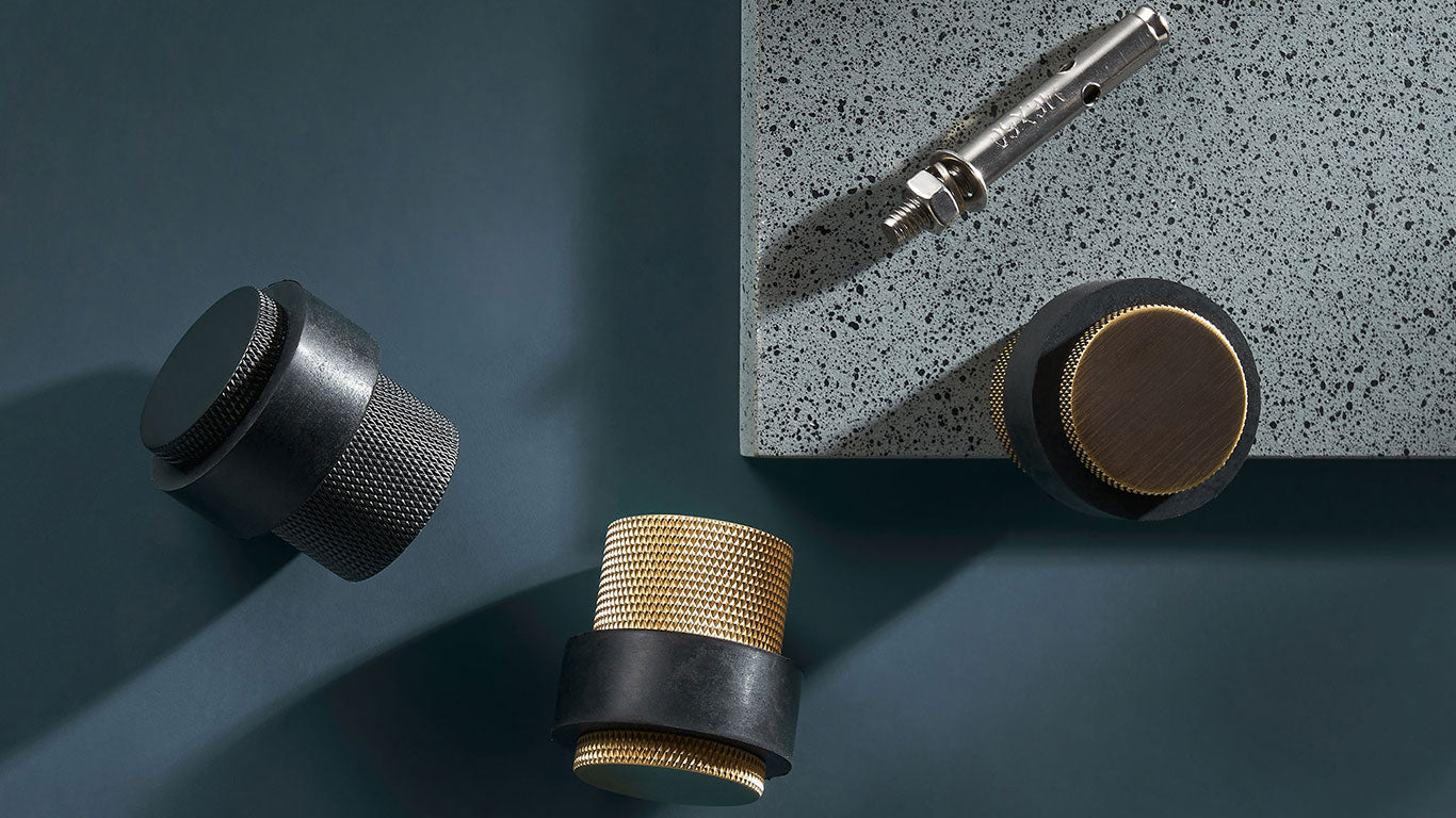 Fermaporta K21k | Zigrinata | Ottone