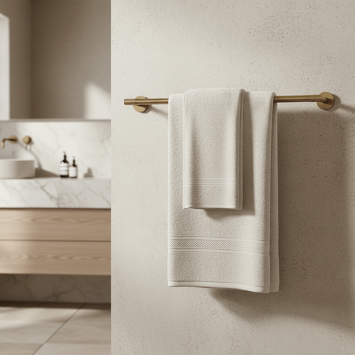 Håndkleholder BA01-TR500 | Antikk Messing