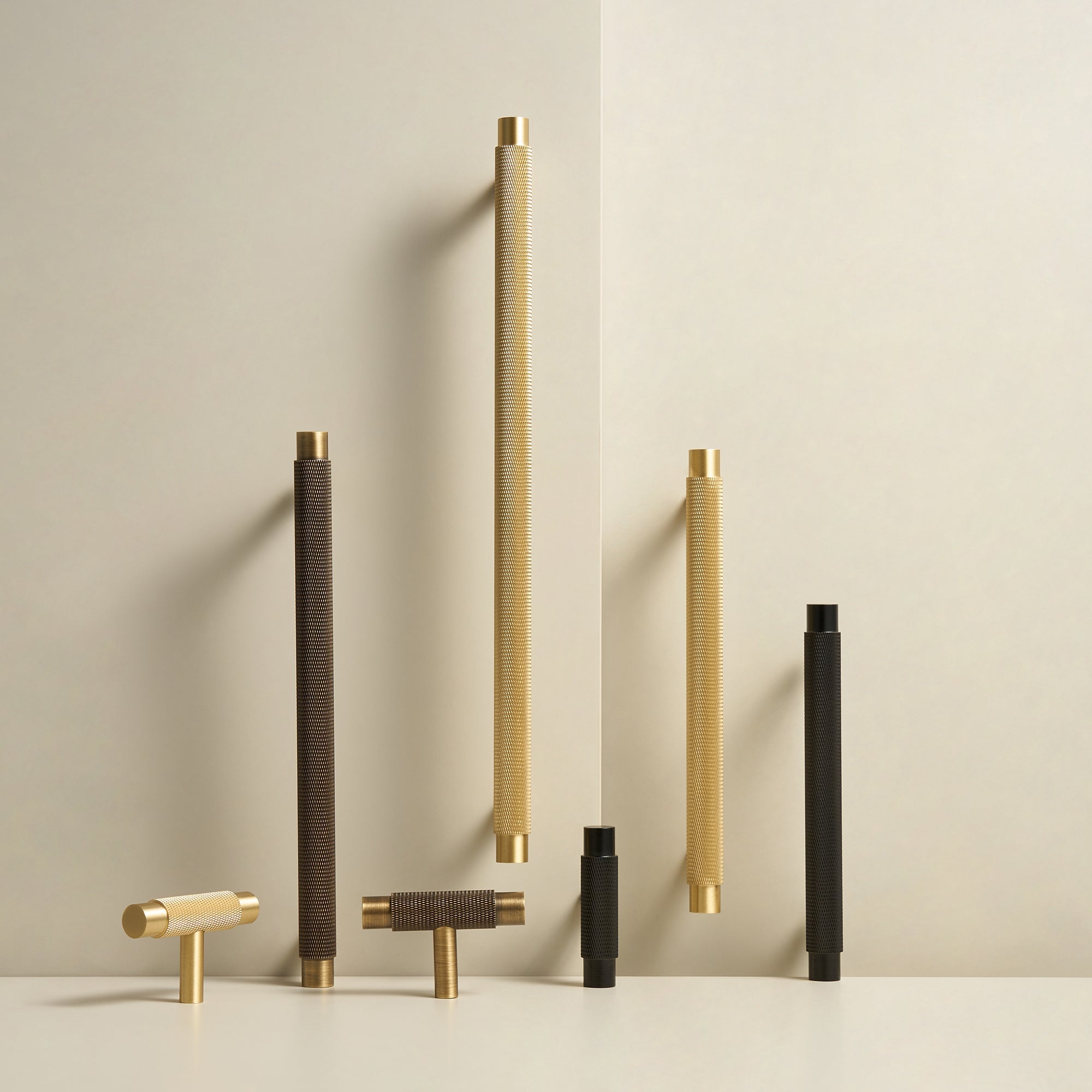 Handtag ch098 antik mässing - detalj