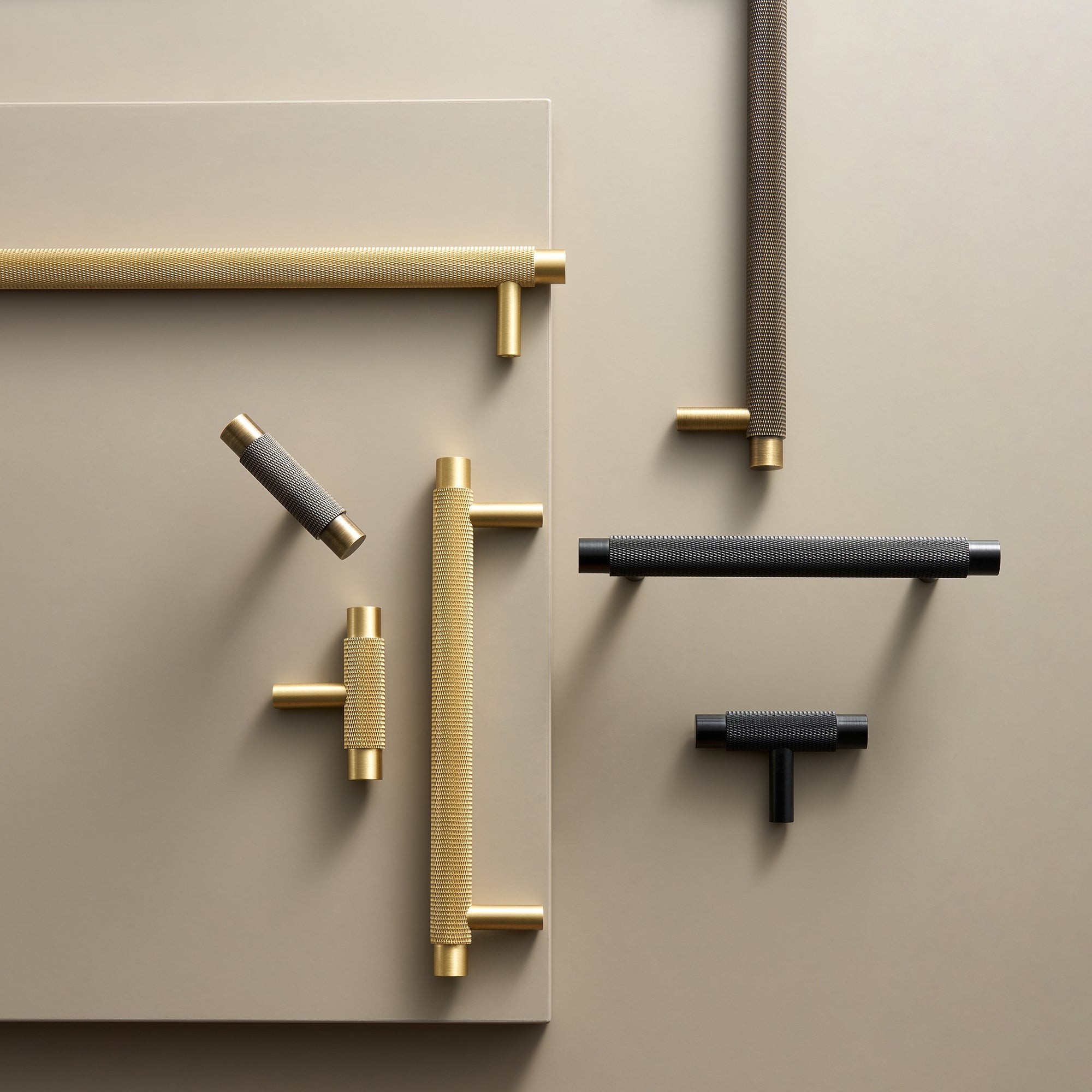 Handtag ch098 antik mässing - detalj