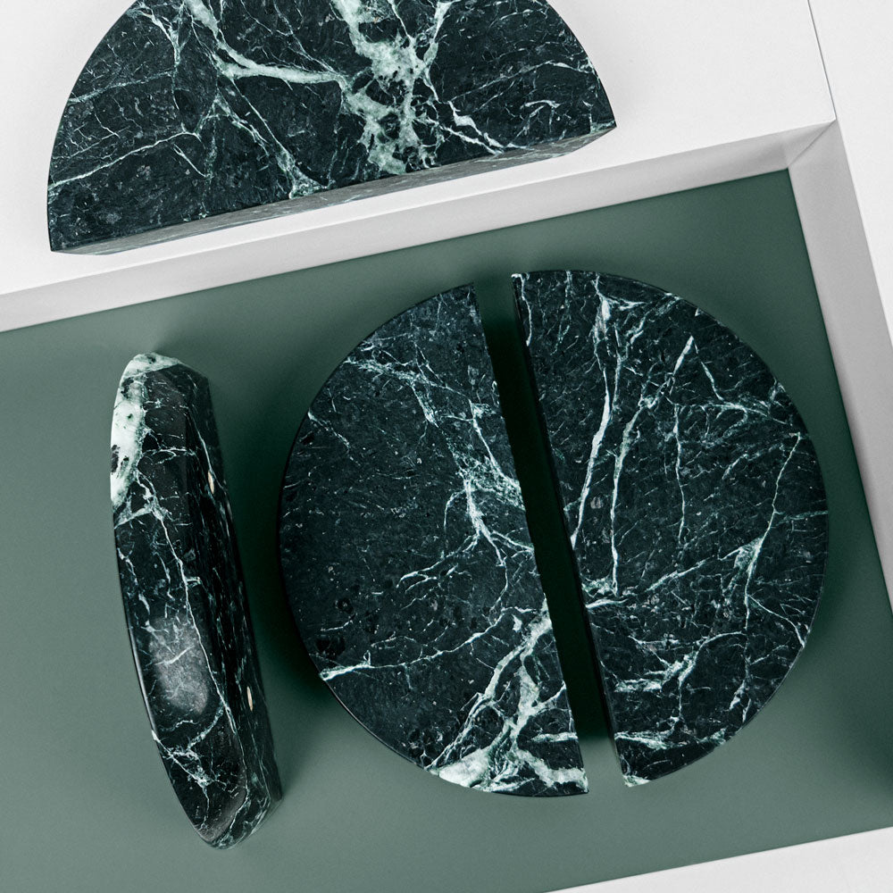 Handtag DR102 | Marmor | Green Flower (SET)