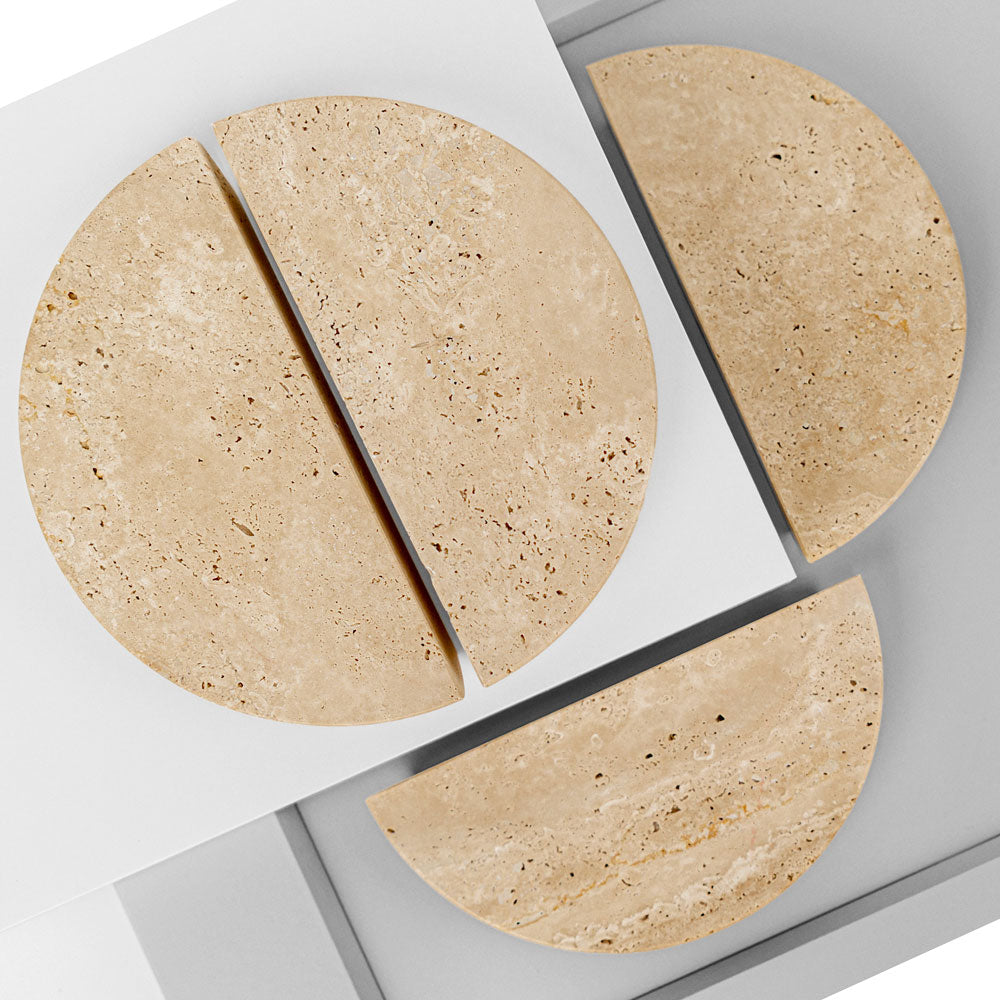 Handtag DR102 | Marmor | Travertine (SET)