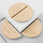 Handle DR102 | Marble | Travertine (SET)