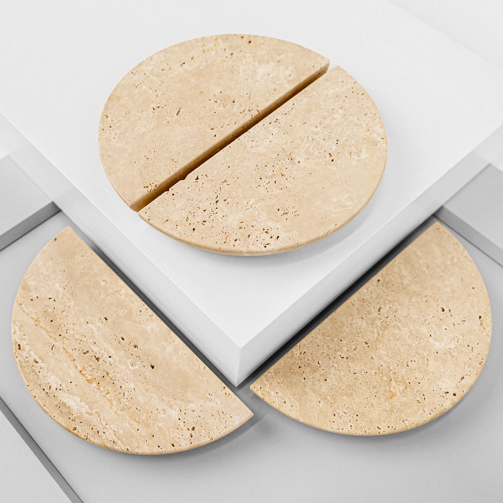 Handtag DR102 | Marmor | Travertine (SET)