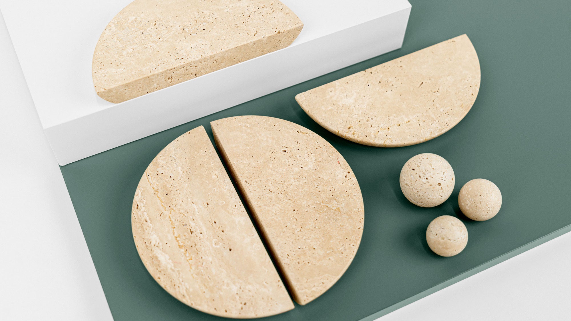 Handtag DR102 | Marmor | Travertine (SET)