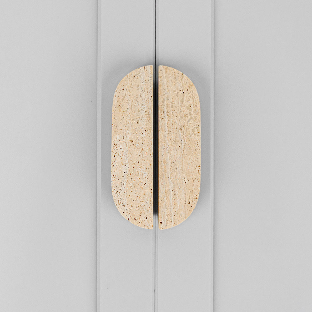 Handle DR103 | Marble | Travertine (SET)
