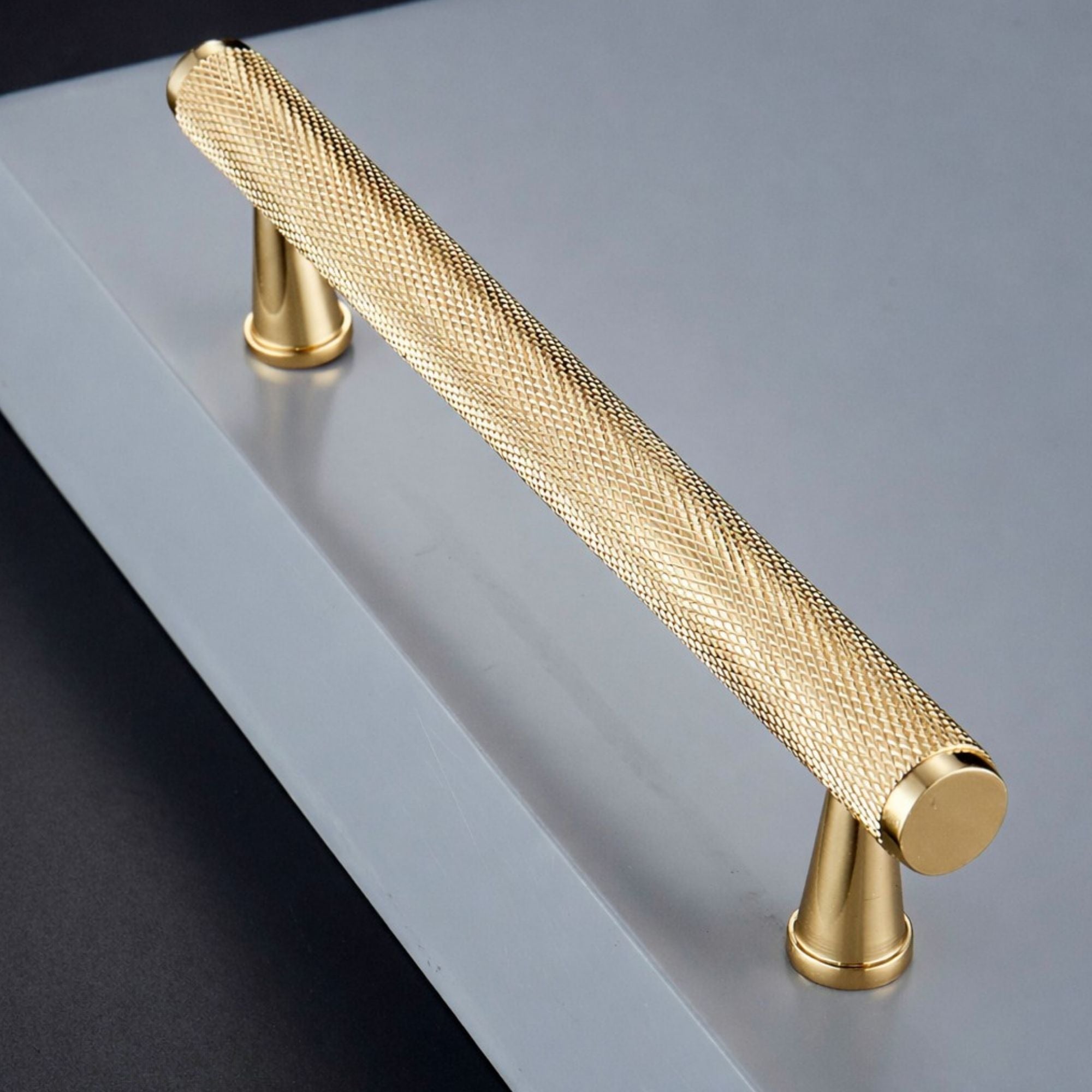 Griff 3065 | Gerändelt | Gold