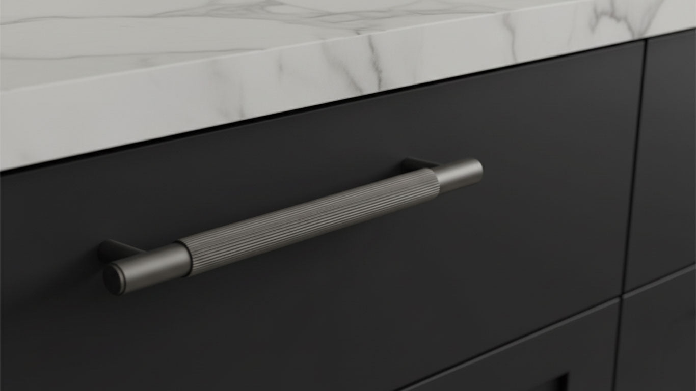 Greb 3100 | Rillet | Antracitgrå