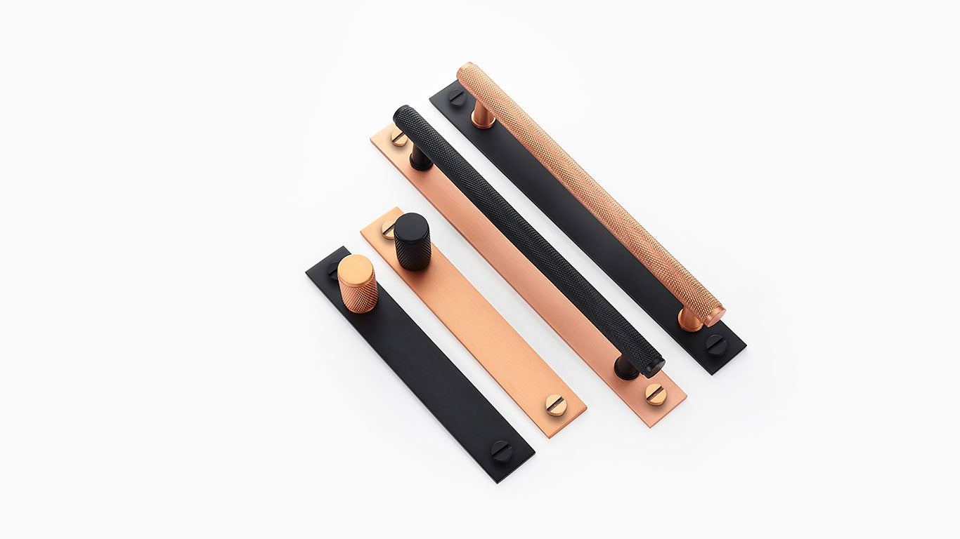 Handtag 5005 |  Lättrat | Koppar + Svart