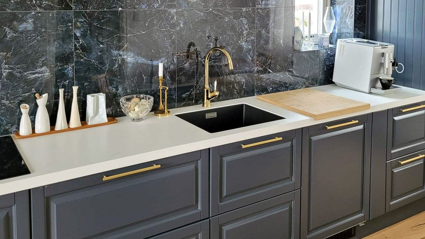 Handtag 3106 | Hexagon | Mässing