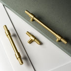 Håndtak 3081 | Riflet | Messing