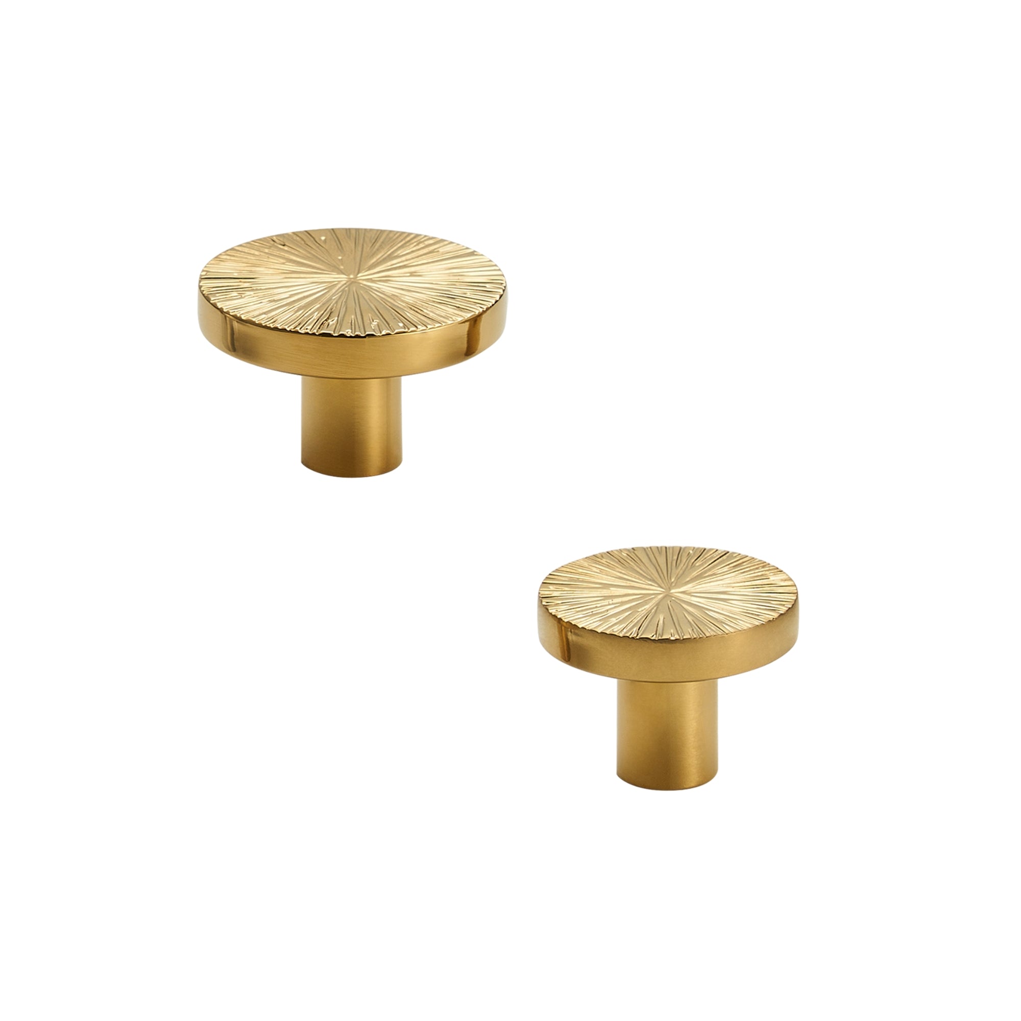 Knopp ch085 i guld - detalj