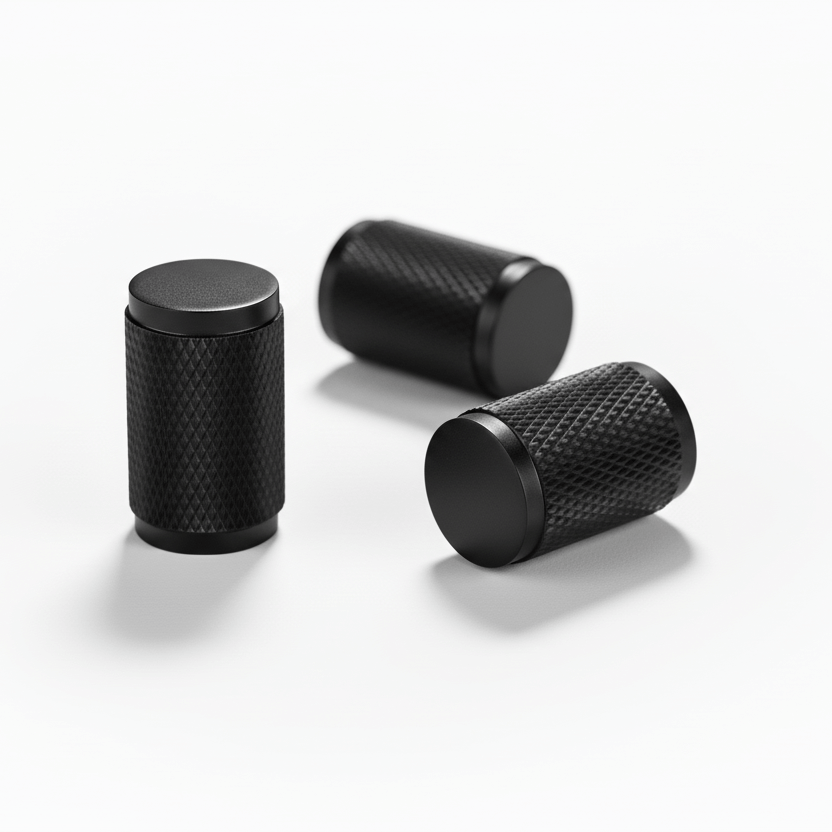 Knopp 1040 | Lättrad | Svart