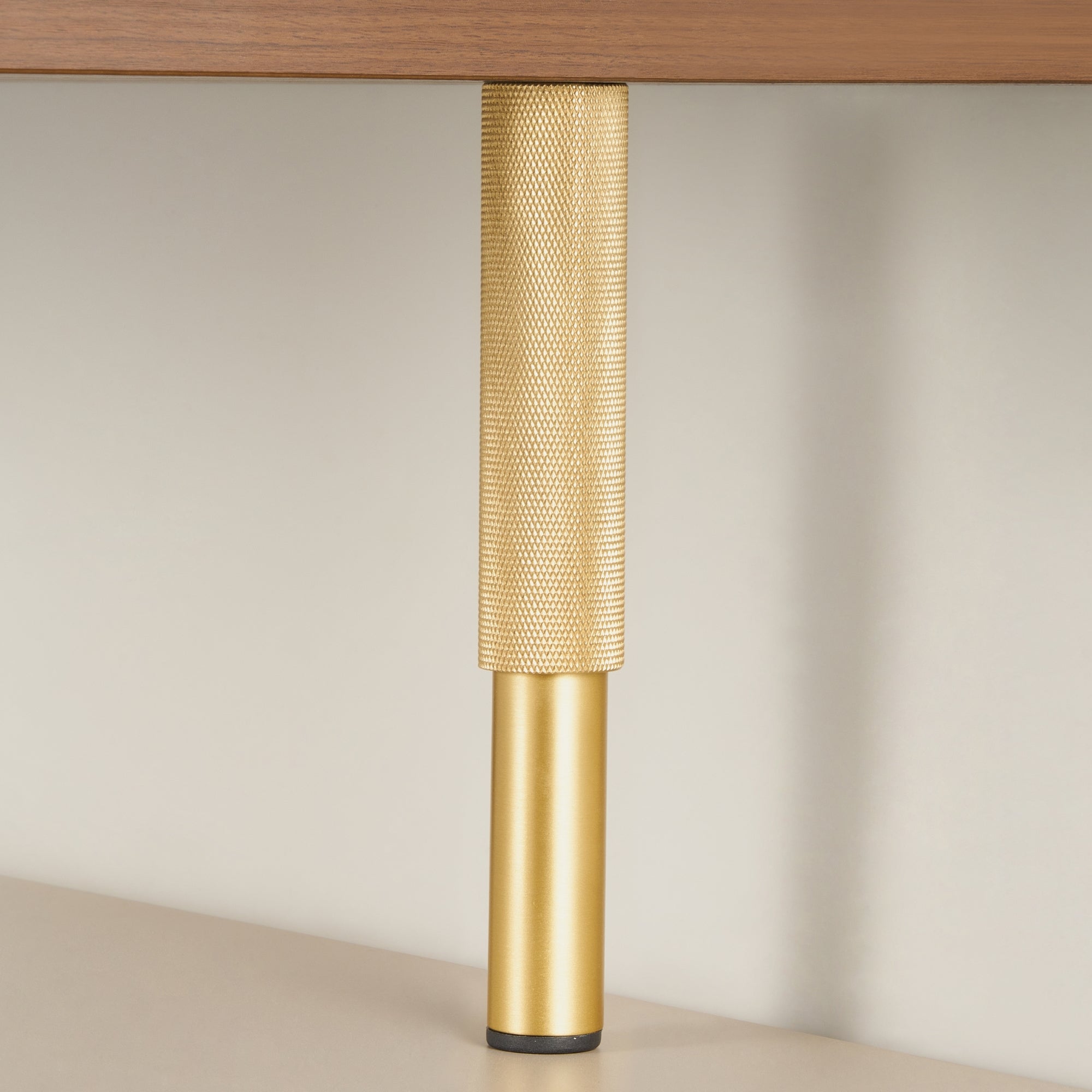 Möbelben dl001 i mässing - detalj