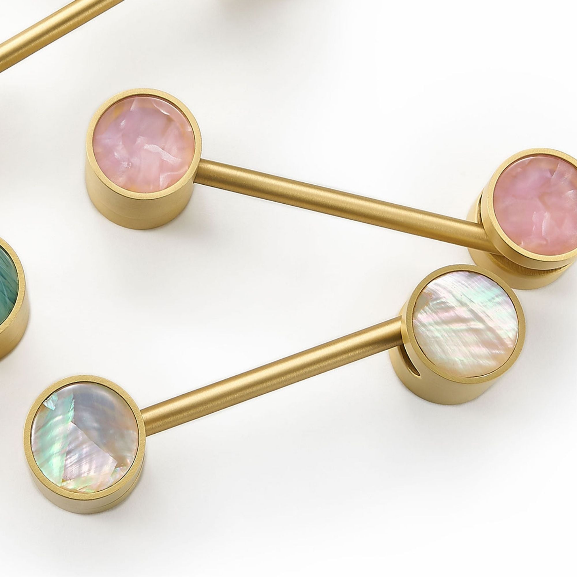 Laiton + Nacre d'Abalone