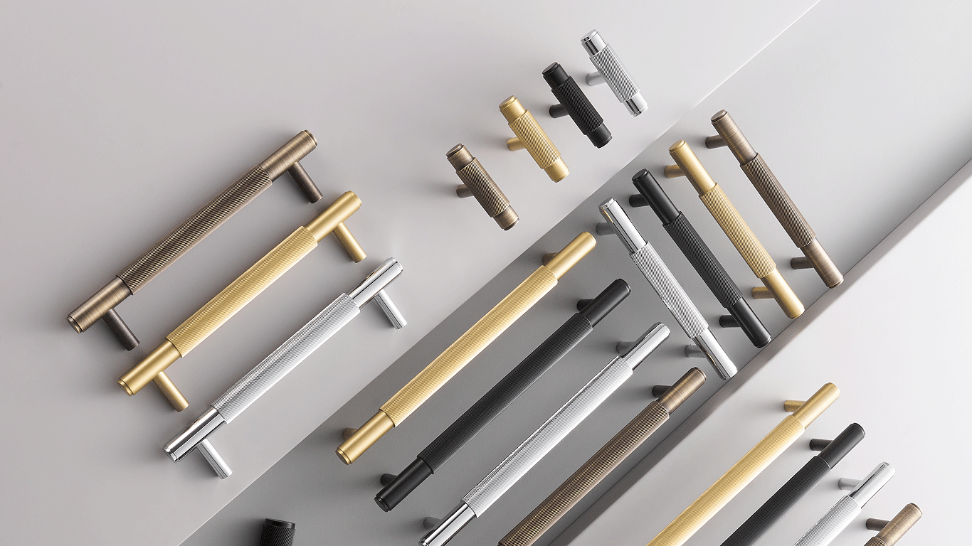 Handtag 3146 | Räfflat | Svart