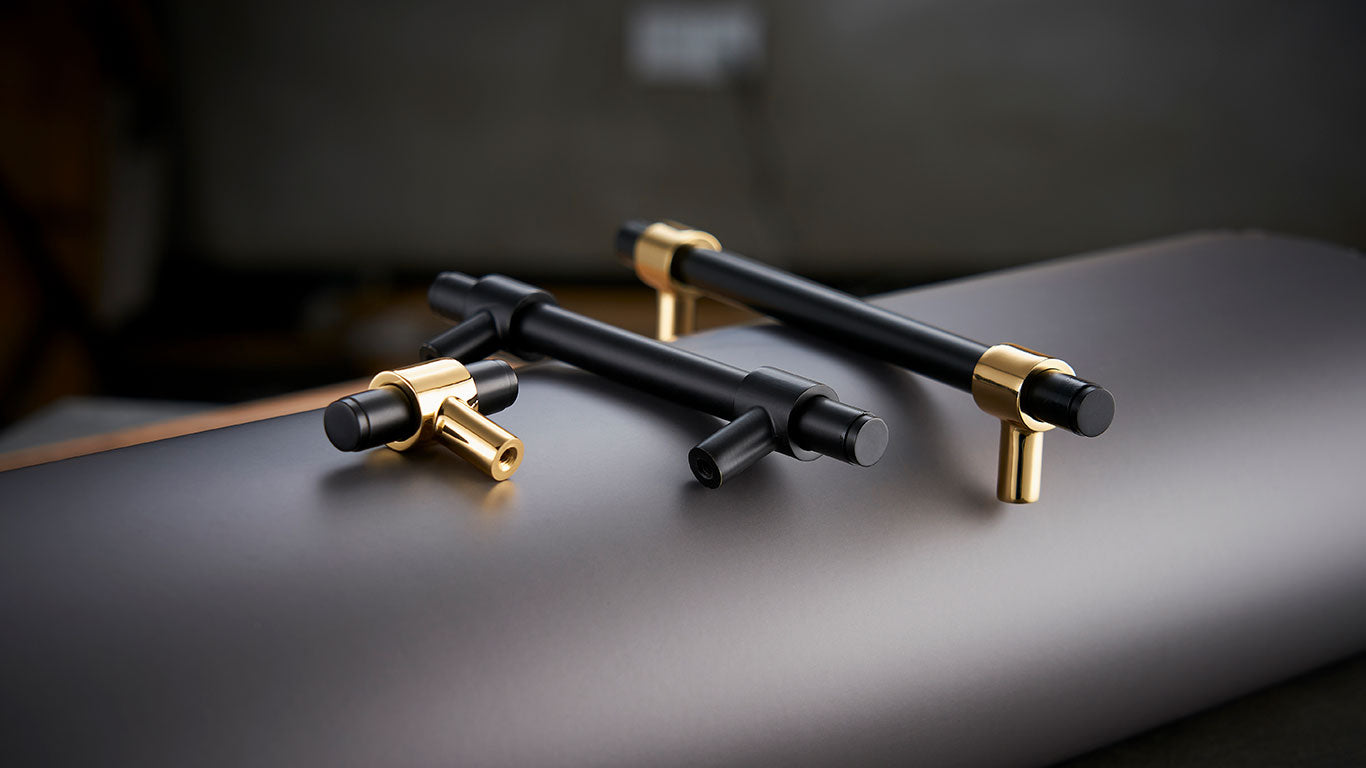 T-bar 3074 | Guld + Svart