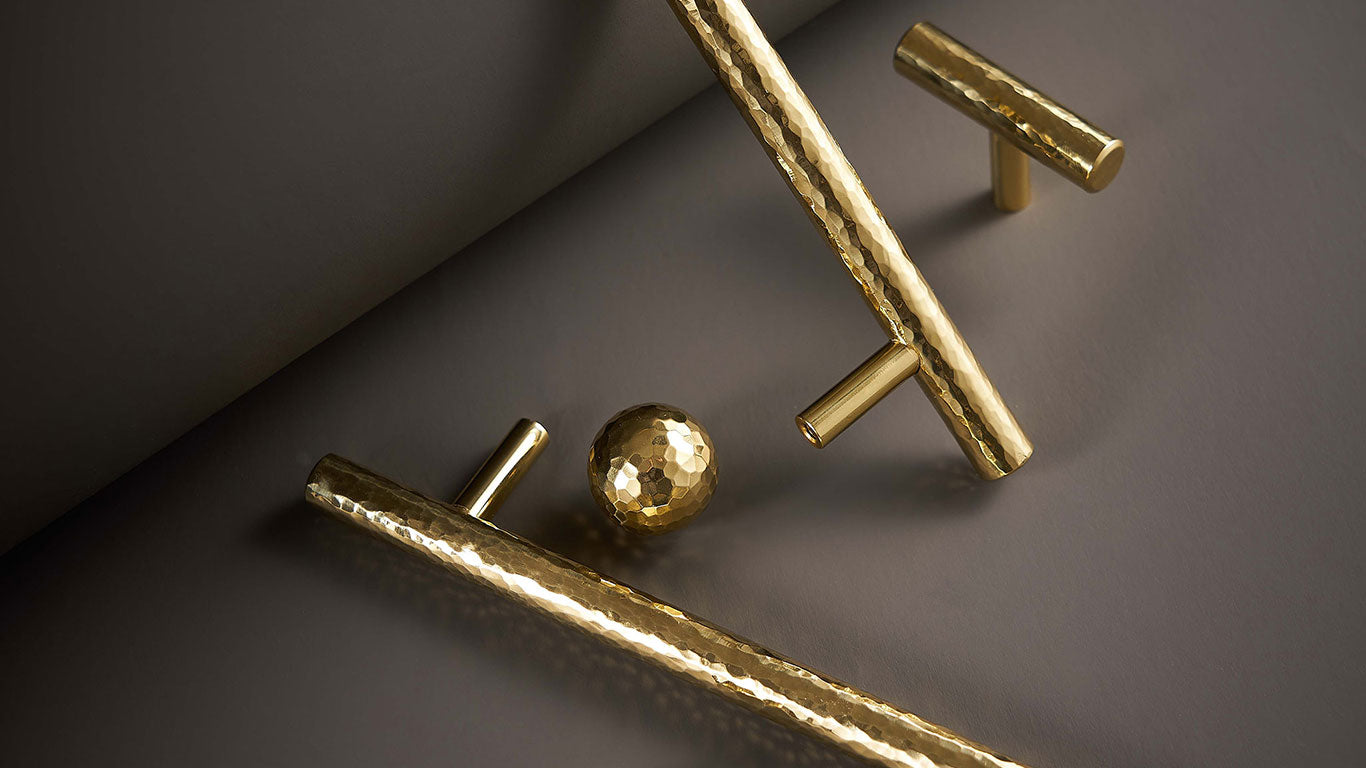 Knopp 1073 | Hamrad | Mässing