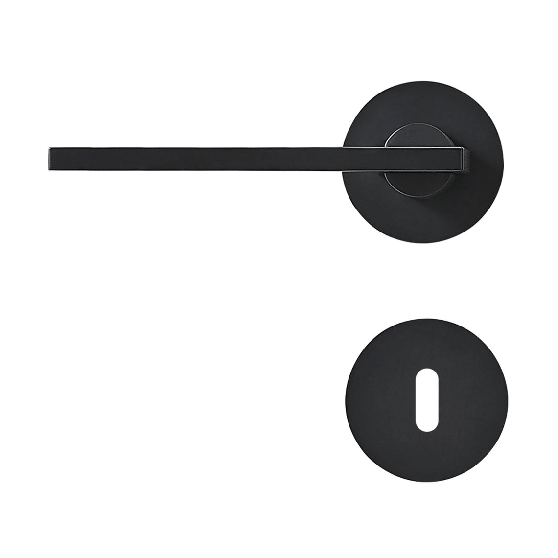 Dörrhandtag 308A-249 | Matt Svart - Dooroom