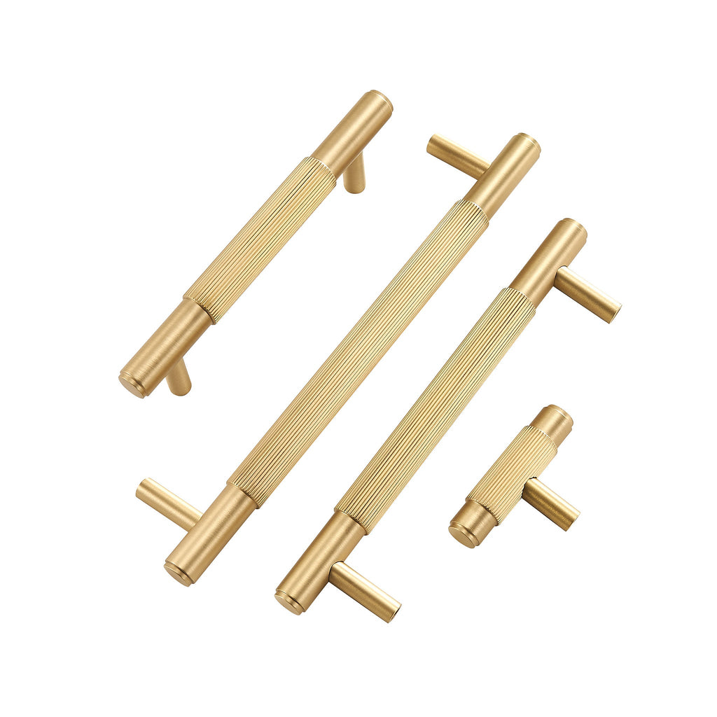 Håndtak 3100 | Riflet | Messing