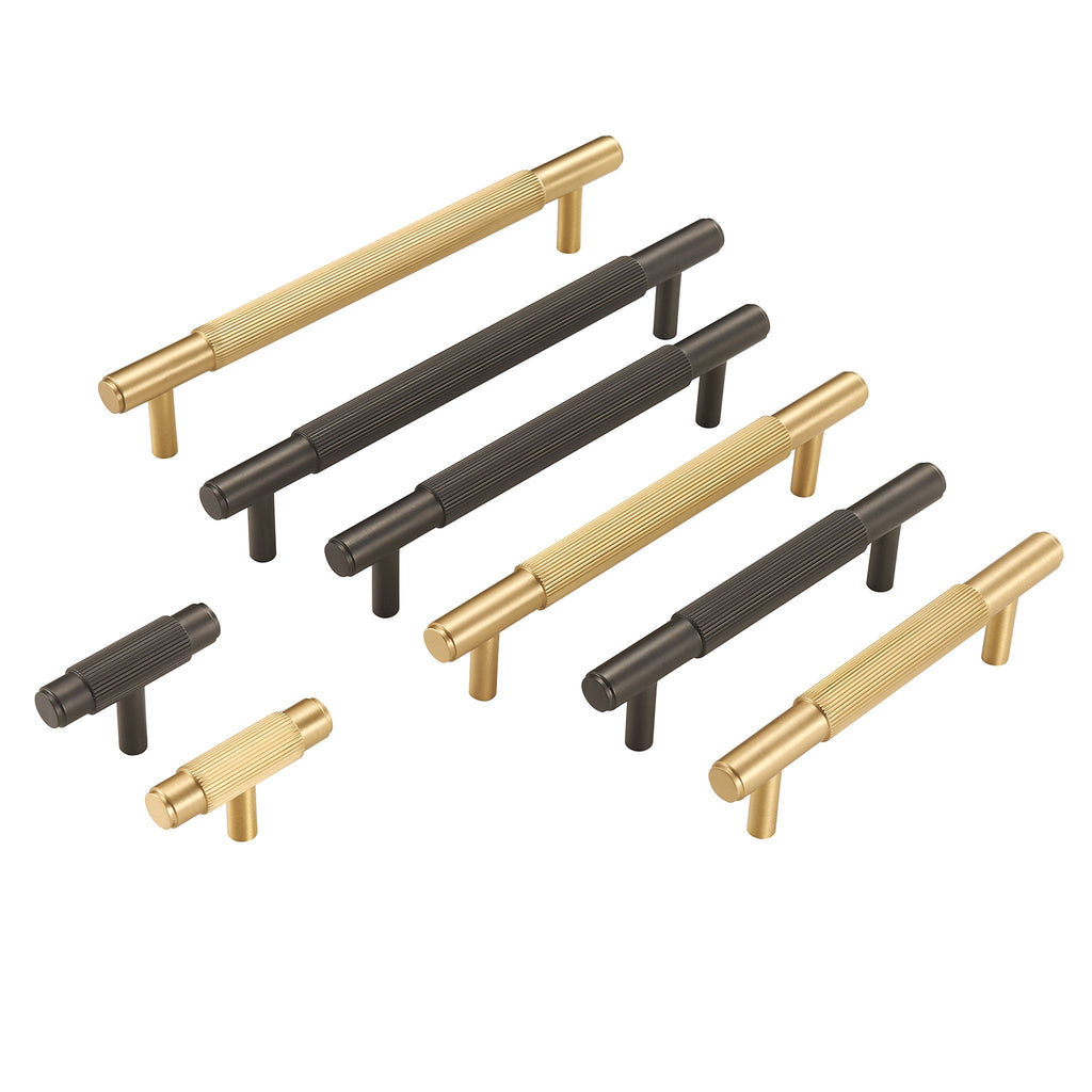 Håndtak 3100 | Riflet | Messing