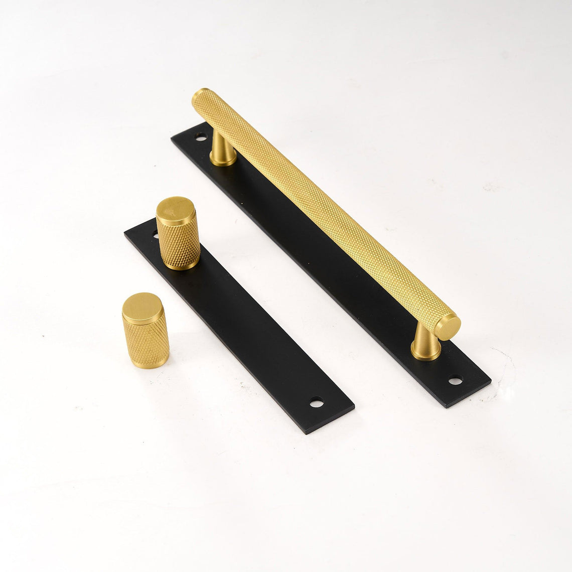 Handtag 5005 | Lättrat | Mässing/Svart - Dooroom