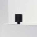 Knopp 3138 | Räfflad | Svart - Dooroom
