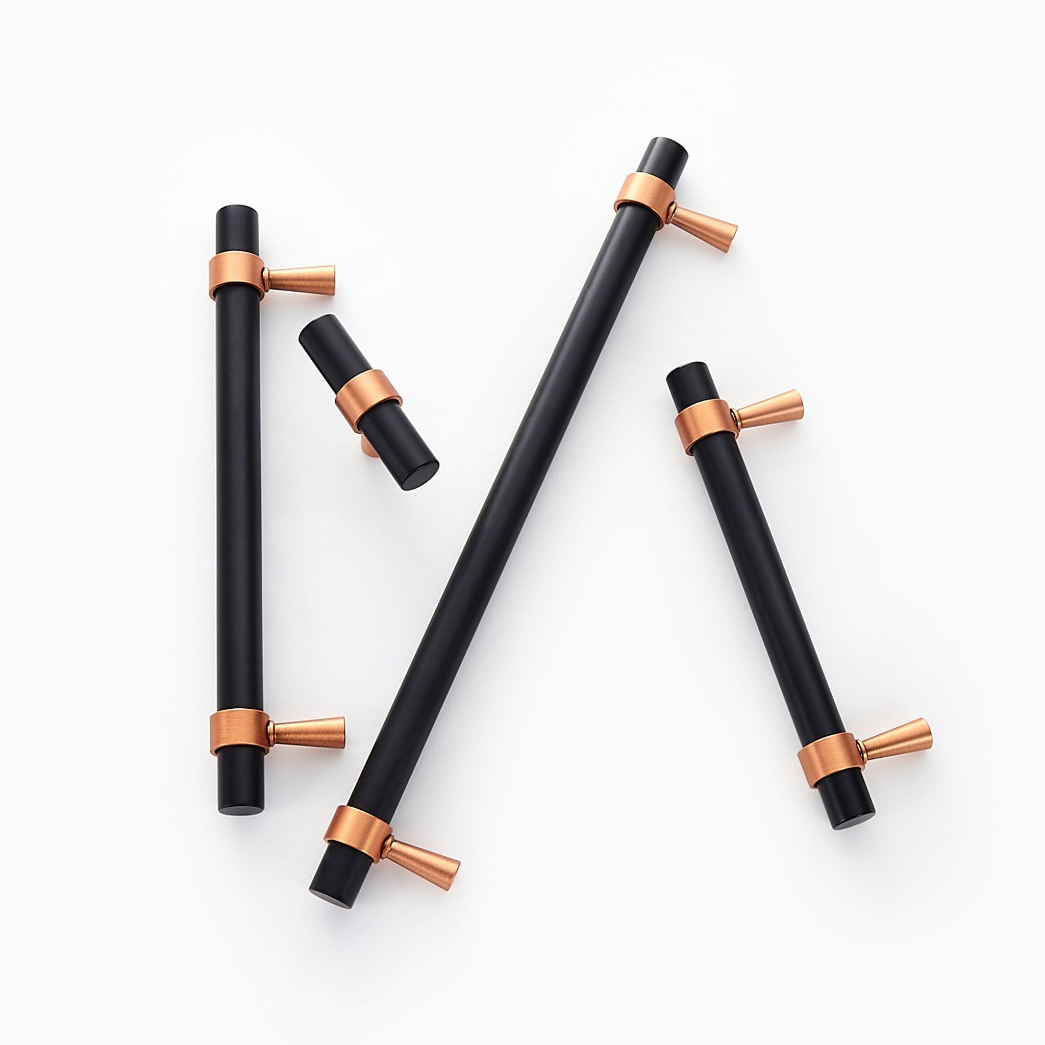 Matt Svart/ Koppar - Dooroom