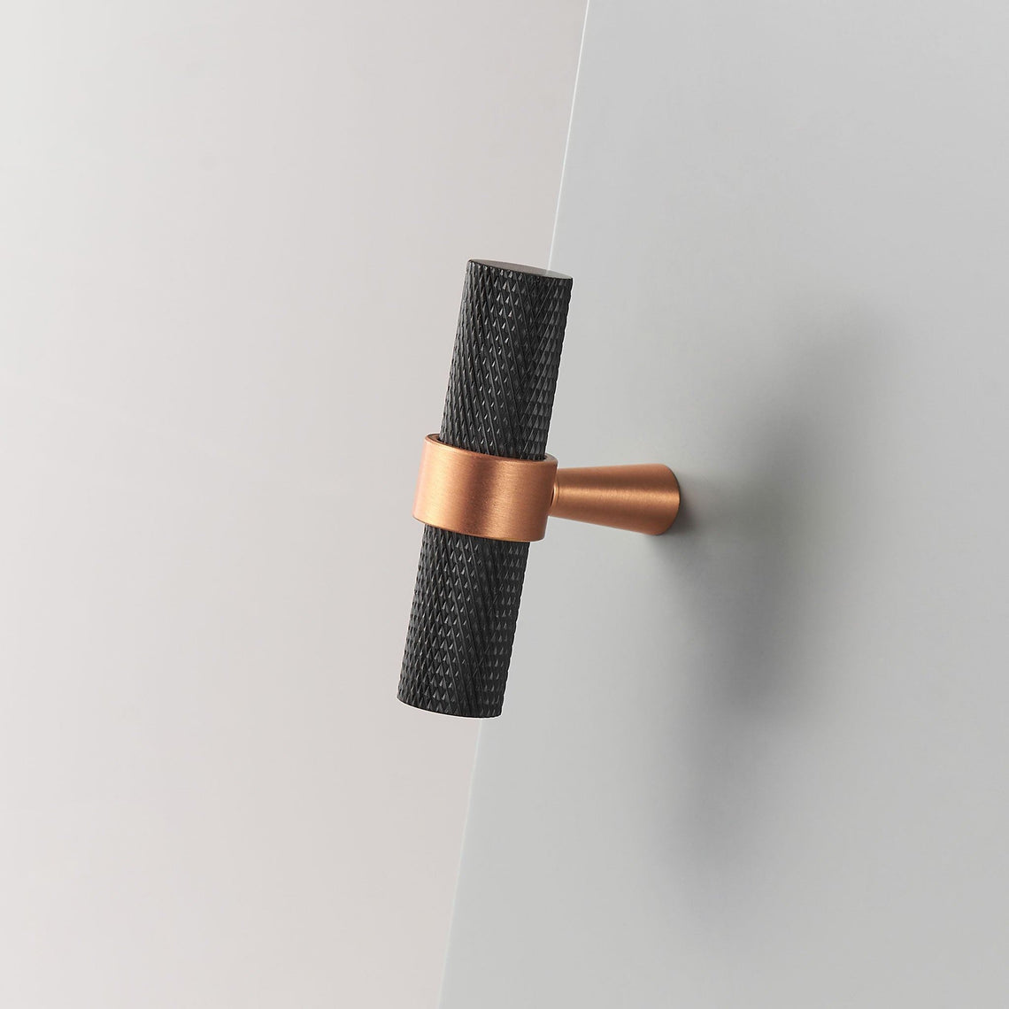 T-bar 3096K | Lättrad | Matt Svart/Koppar - Dooroom