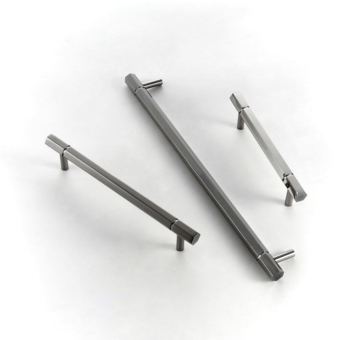 Handtag 3109 | Solid mässing | Svart Titan - Dooroom