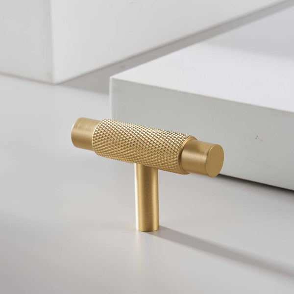 T-bar 3137 | Lättrad | Mässing - Dooroom