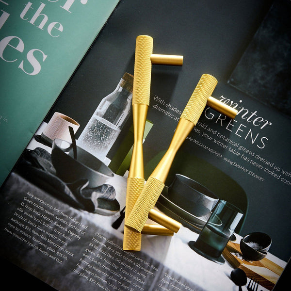 Handtag 3095 | Lättrat | Mässing - Dooroom