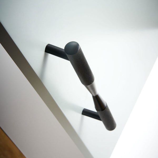 Handtag 3095 | Lättrat | Svart - Dooroom