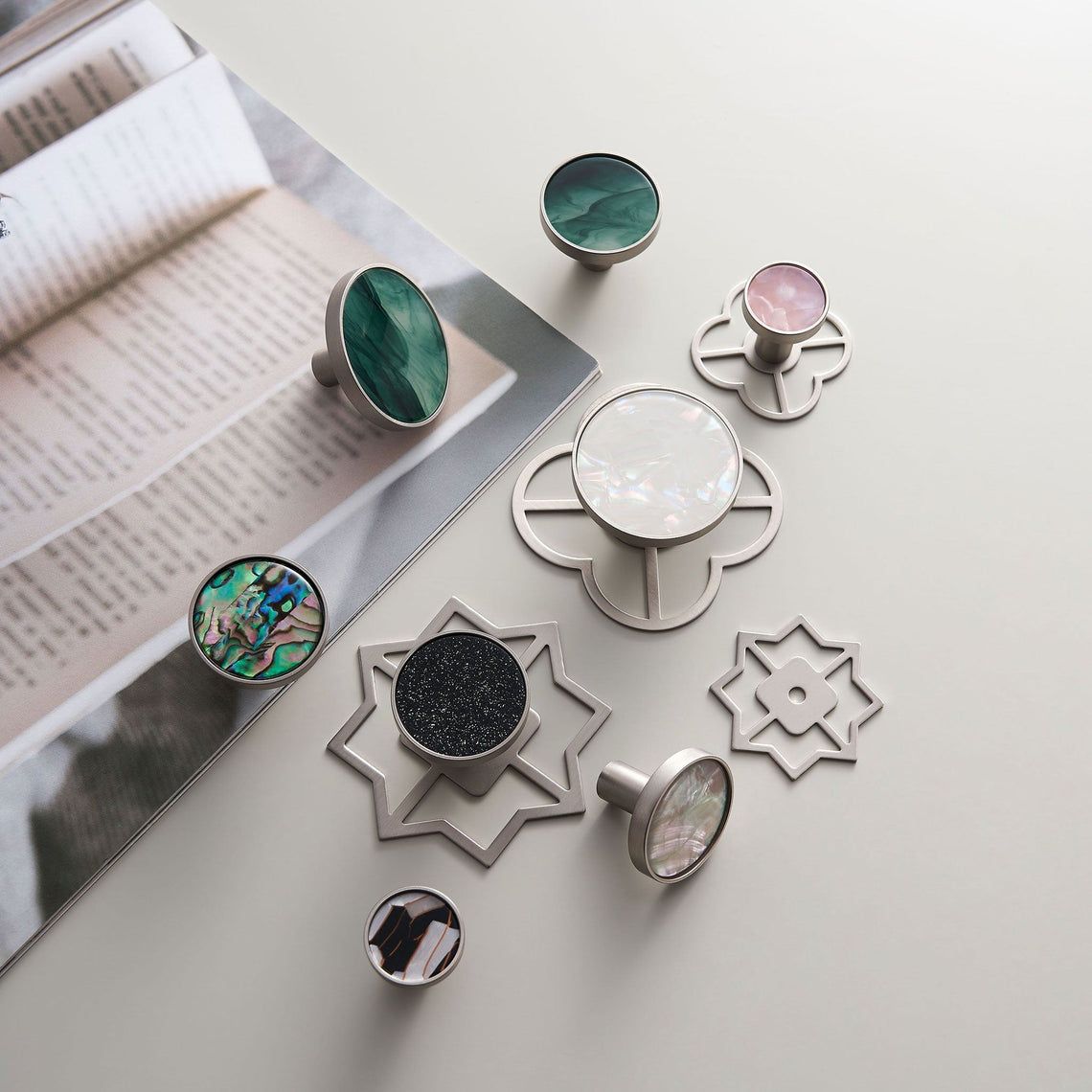 Dekorationsbricka | Förnicklad - Dooroom